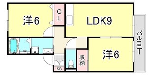 アムールたかはしの物件間取画像